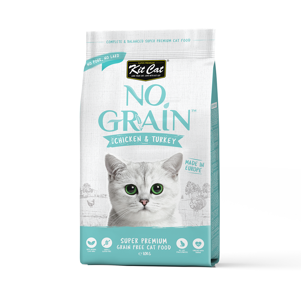 Kit Cat No Grain Chicken & Turkey 10kg