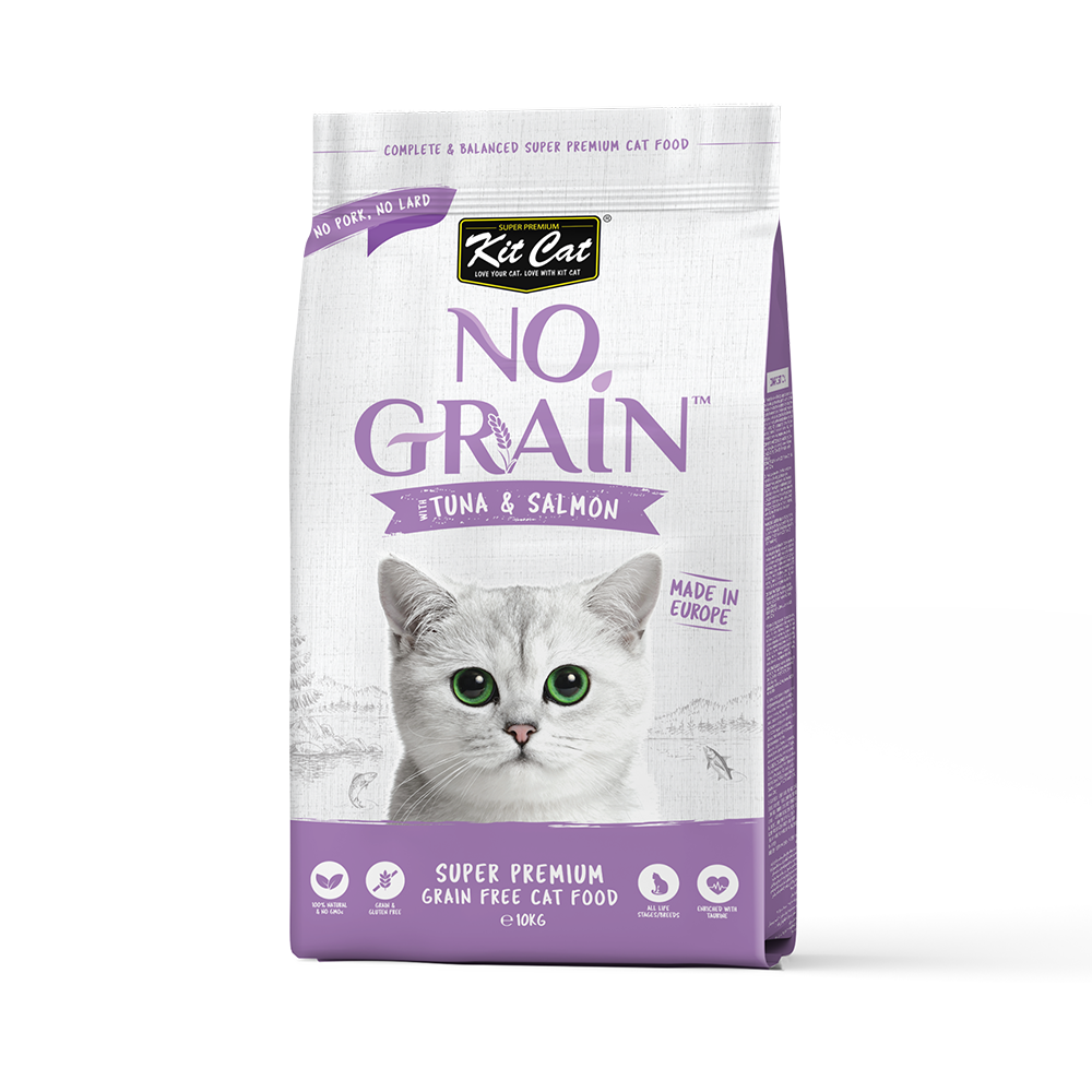 Kit Cat No Grain Tuna & Salmon 10kg