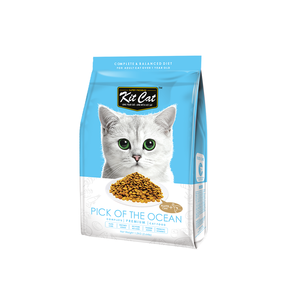 KitCat Premium Cat Food Pick Of The Ocean 1.2kg