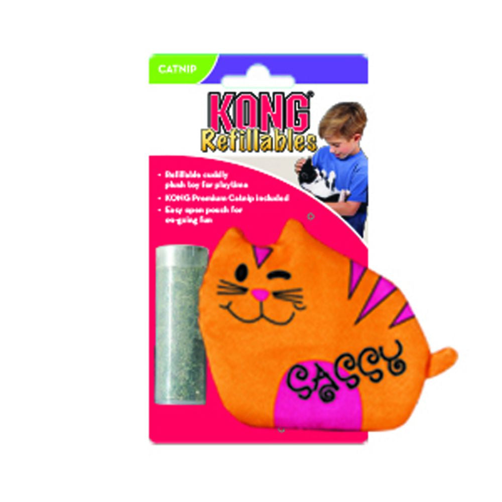Kong Cat Refillable Catnip Toy - Purrsonality Sassy