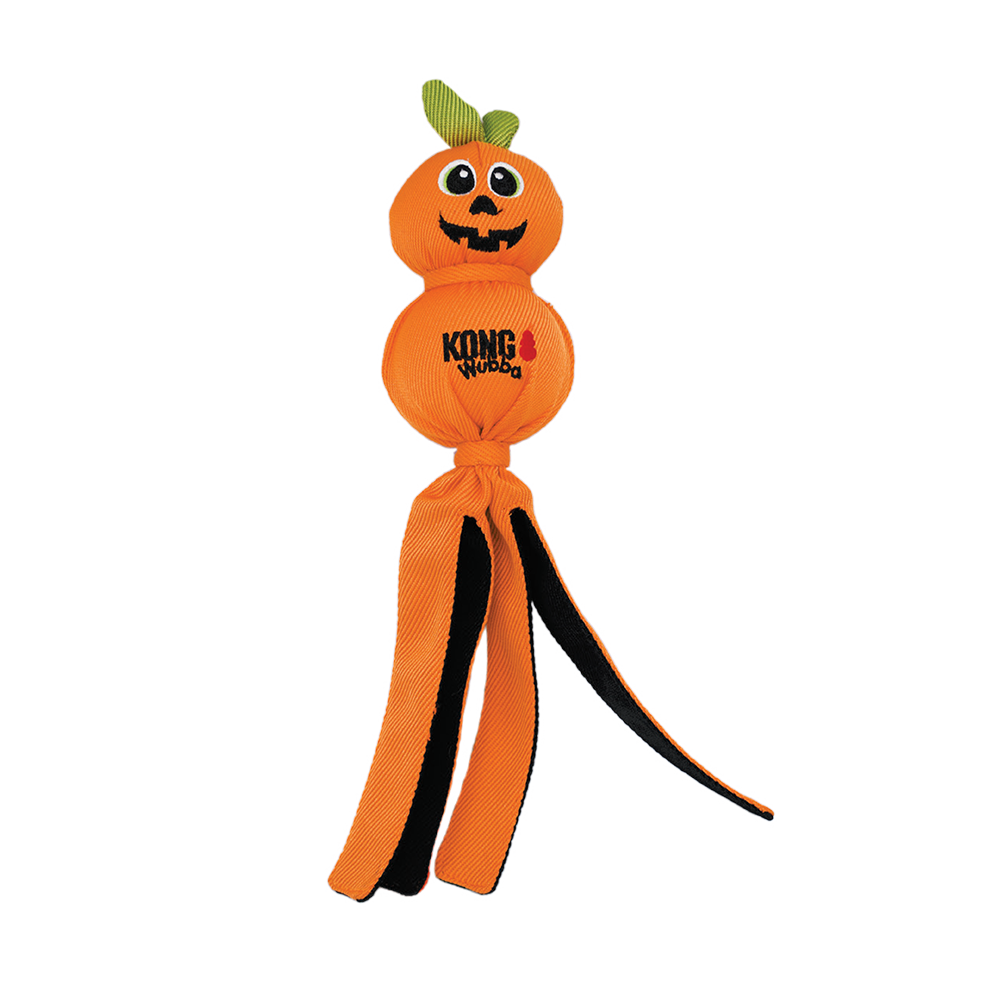 Kong Dog Halloween Wubba Ballistic Pumpkin L