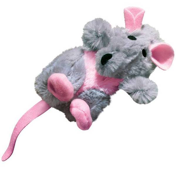 Kong Cat Refillable Catnip Toy - Rat (NR45)