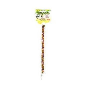 Living World Knot-A-Rope Multi-Coloured Cotton Perch 20mm x 38cm L - 81371