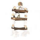 Duvo Birdtoy Wooden Climb Tower with Rope 34cm