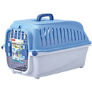 Marukan Hard Carrier for Dogs & Cats Blue L (DA016)