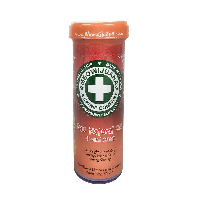 Meowijuana Paw Natural OG - Ground Catnip 26g