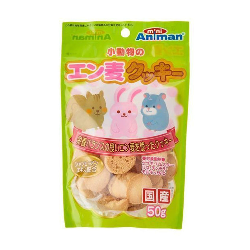 Mini Animan Oat Cookie for Small Animals 50g