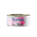 Monge Delicate Chicken with Ham Canned Cat Food 80g