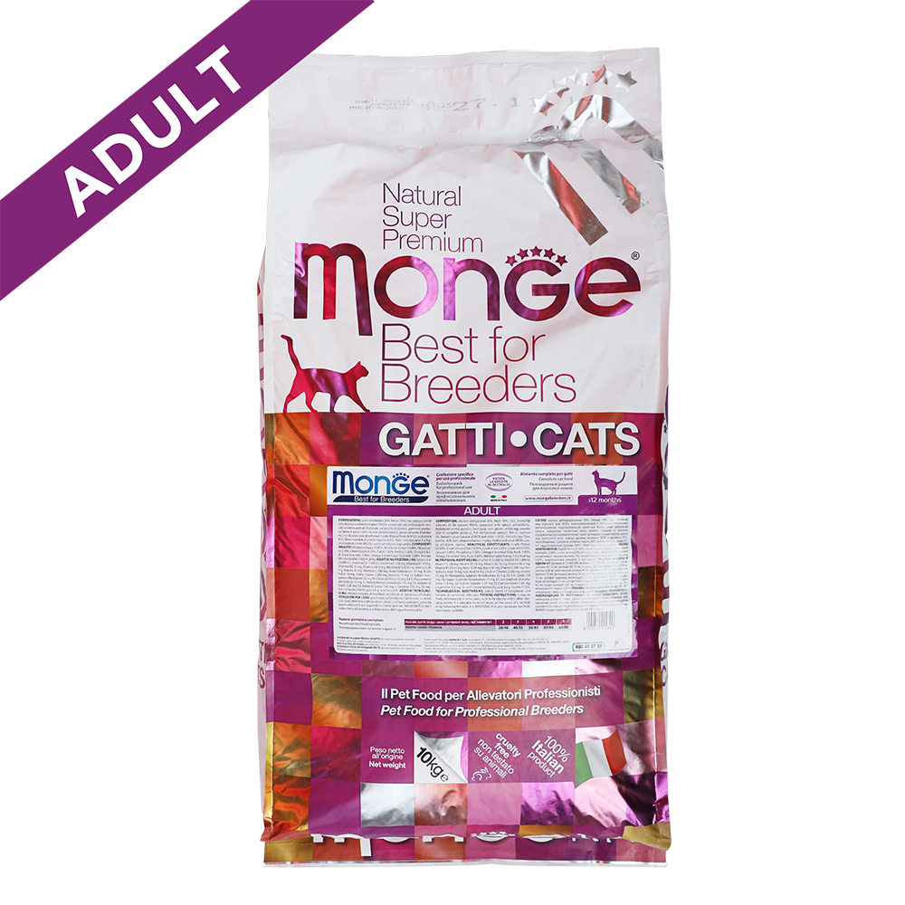 Monge Natural Superpremium Adult Rich in Chicken Dry Cat Food 10kg