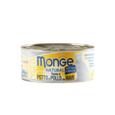 Monge Natural Yellowfin Tuna & Chicken With Corn Canned Cat Food 80g