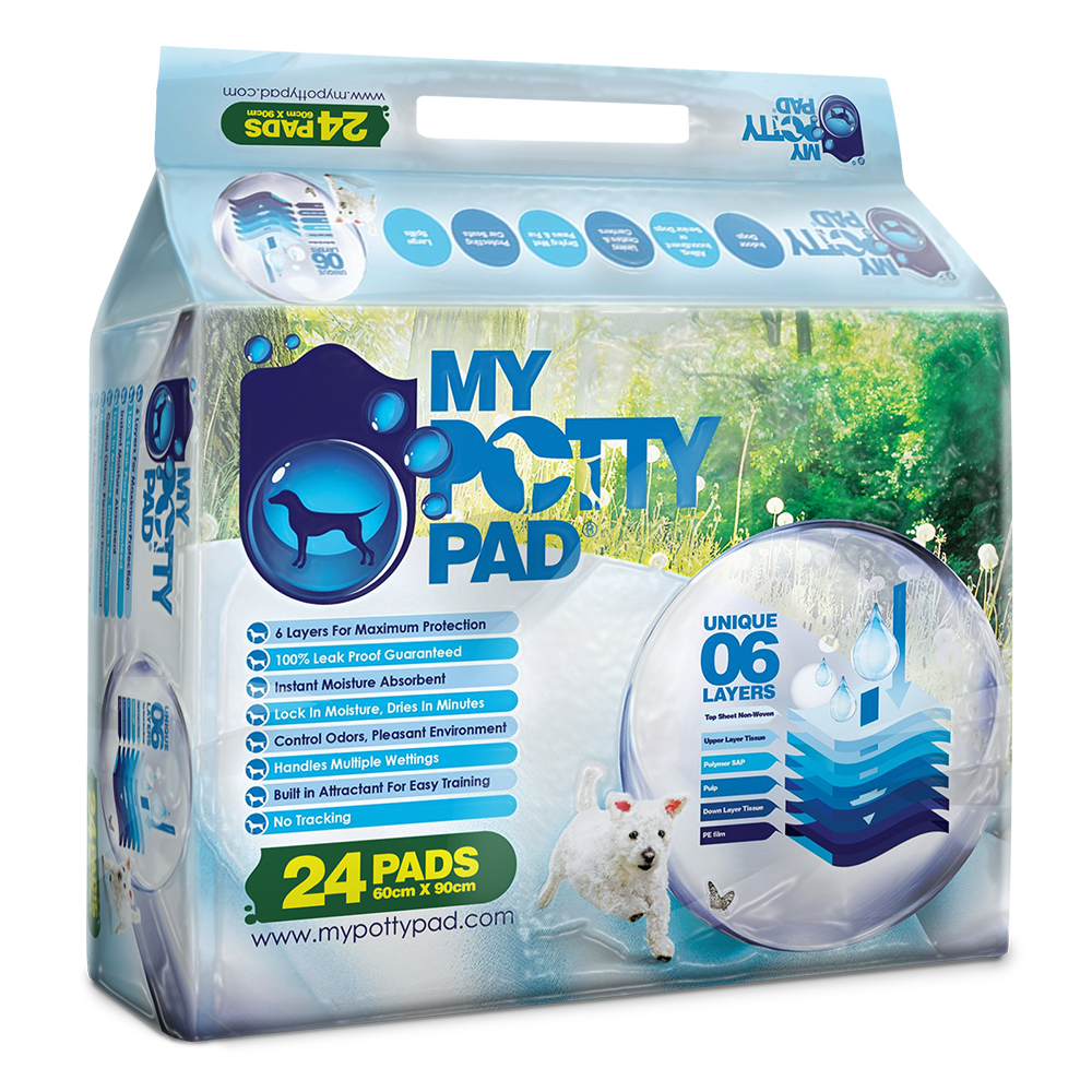 My Potty Pad Dog Training Pads 24pads (60cm x 90cm)