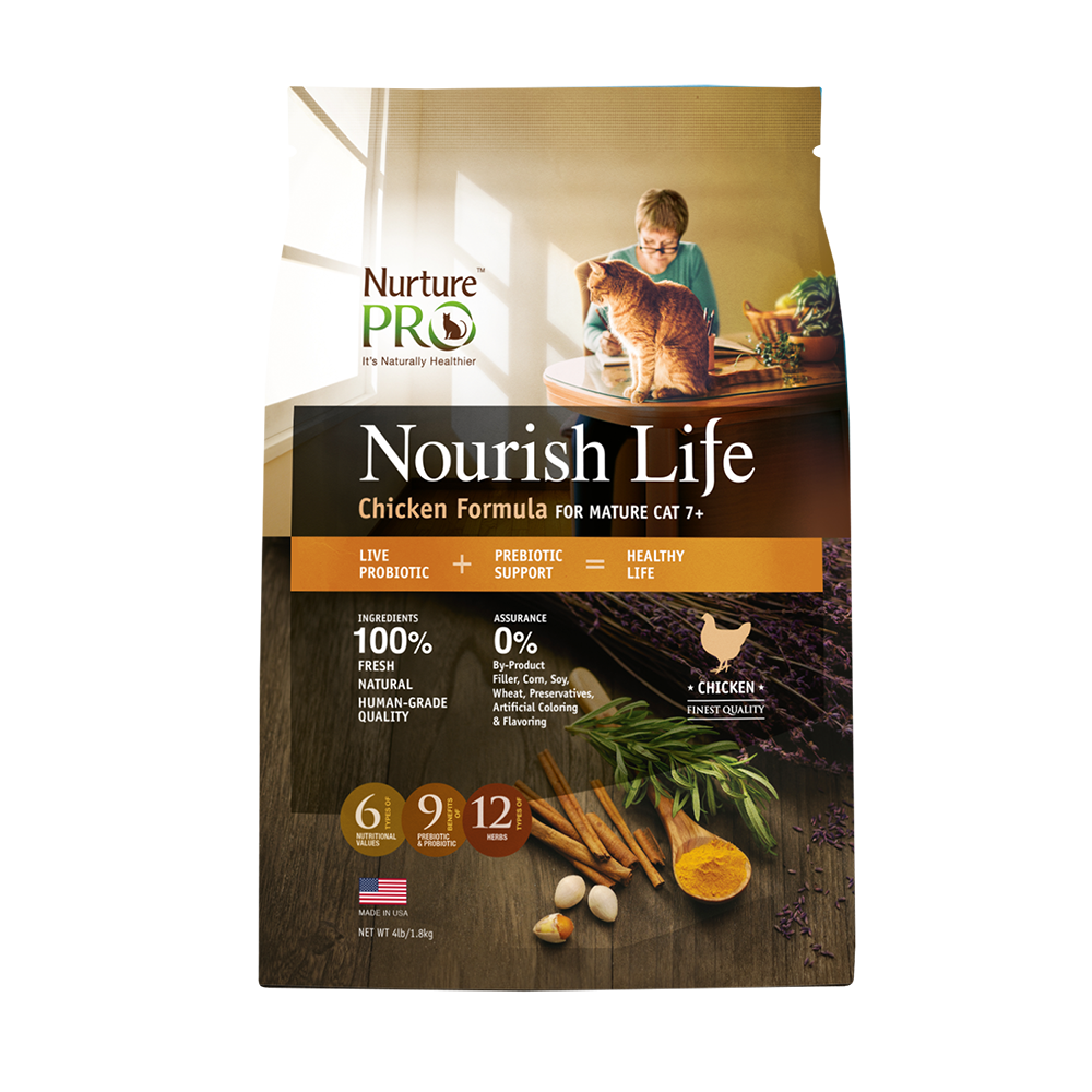 Nurture Pro Nourish Life - Cat Mature 7+ Chicken Formula 300g