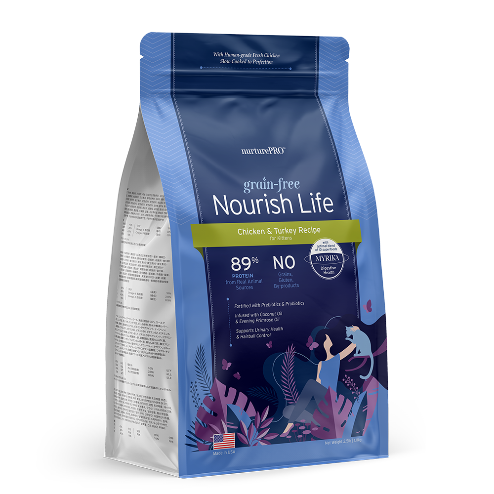 Nurture Pro Nourish Life - Cat Grain-Free Chicken & Turkey for Kittens 2.5lb