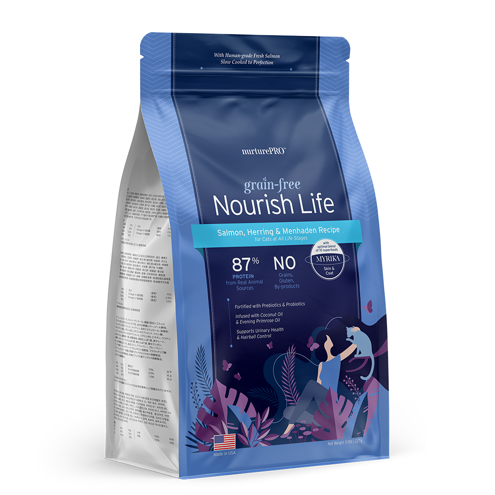 Nurture Pro Nourish Life - Cat Grain-Free Salmon, Herring & Menhaden 0.5lb