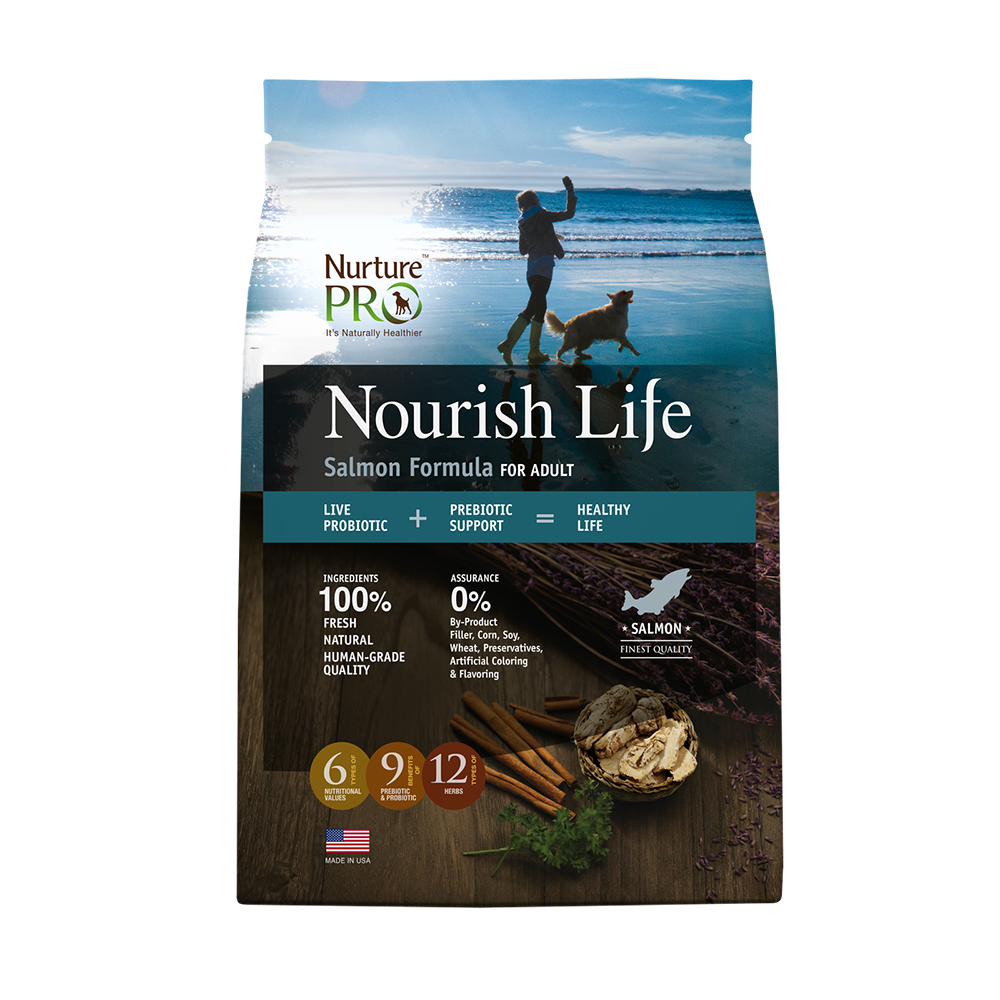 Nurture Pro Nourish Life - Dog Adult Salmon 12.5lb