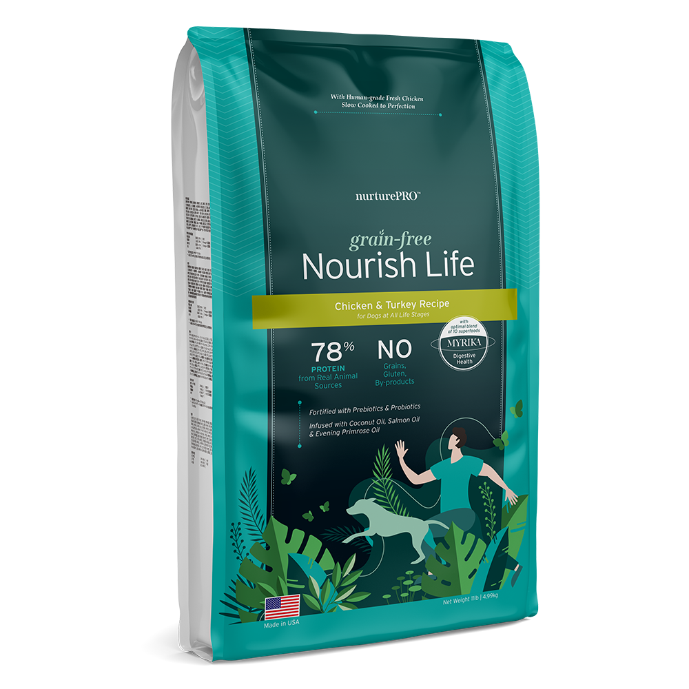 Nurture Pro Nourish Life - Dog Grain-Free Chicken & Turkey 11lb