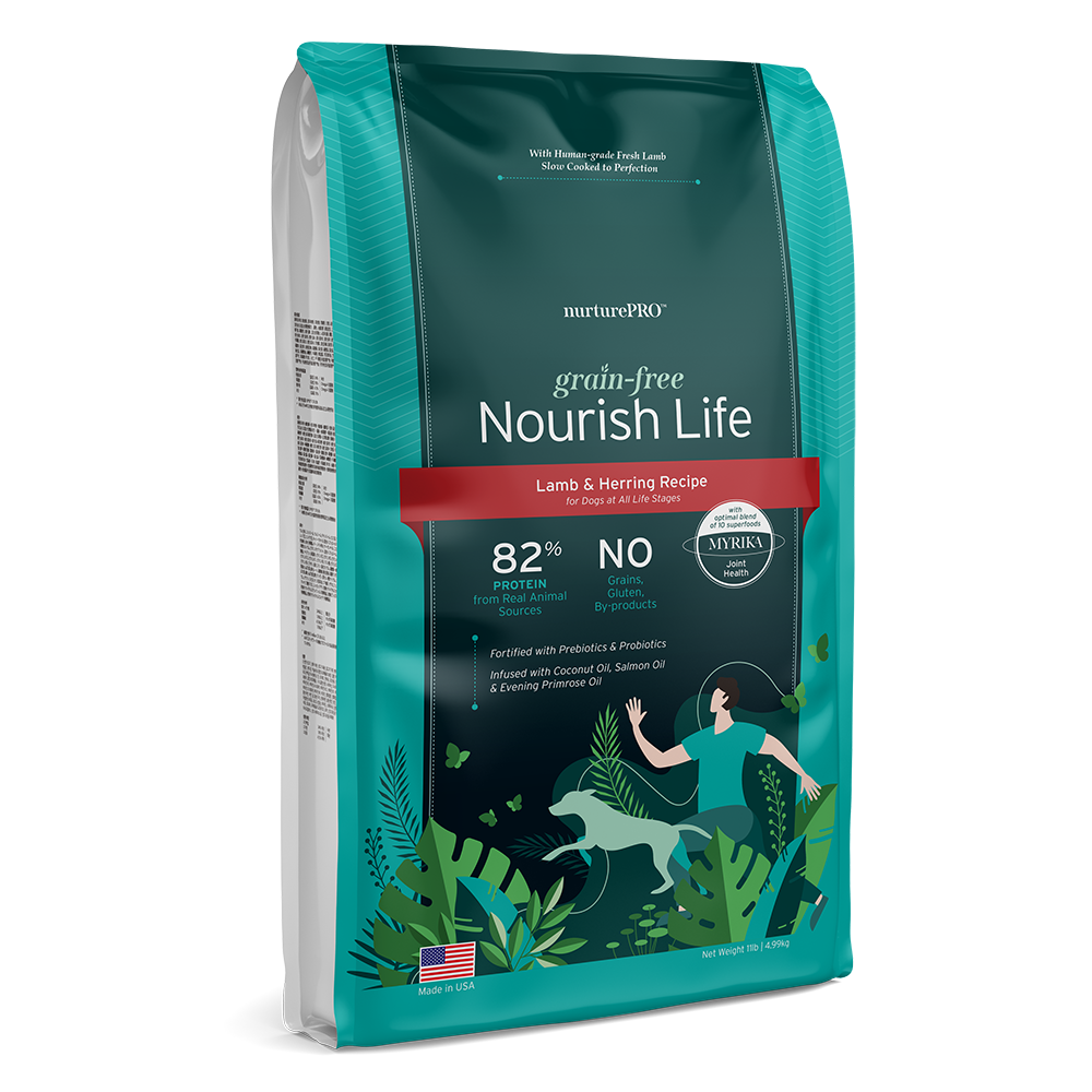 Nurture Pro Nourish Life - Dog Grain-Free Lamb & Herring 11lb