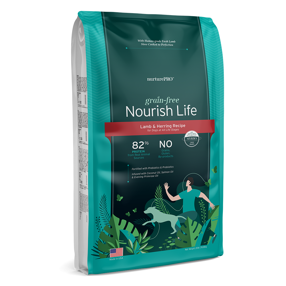 Nurture Pro Nourish Life - Dog Grain-Free Lamb & Herring 20lb