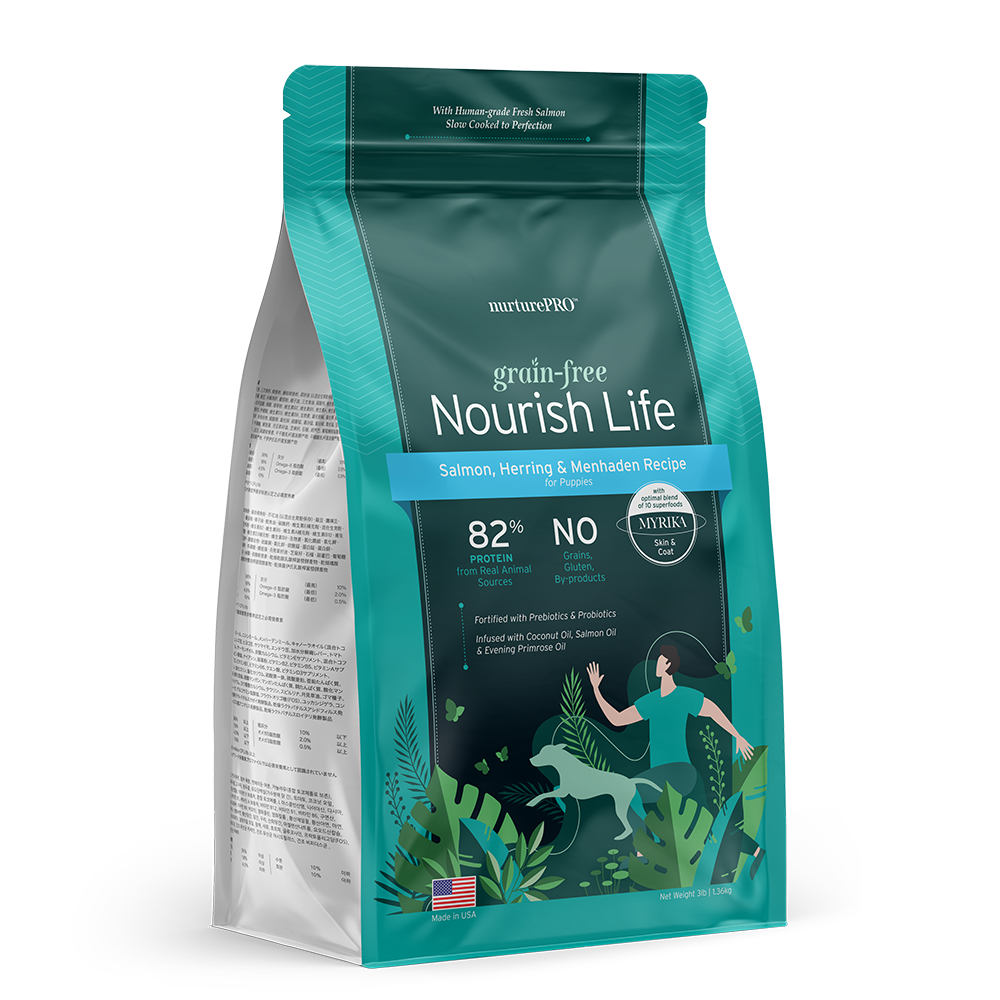 Nurture Pro Nourish Life - Dog Grain-Free Salmon, Herring & Menhaden for Puppies 3lb