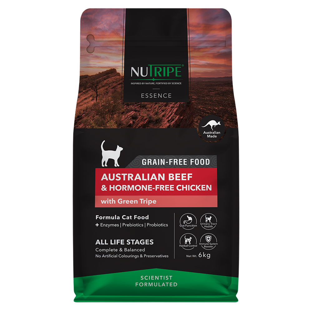Nutripe Cat Essence Australian Beef & Hormone-Free Chicken with Green Tripe 6kg