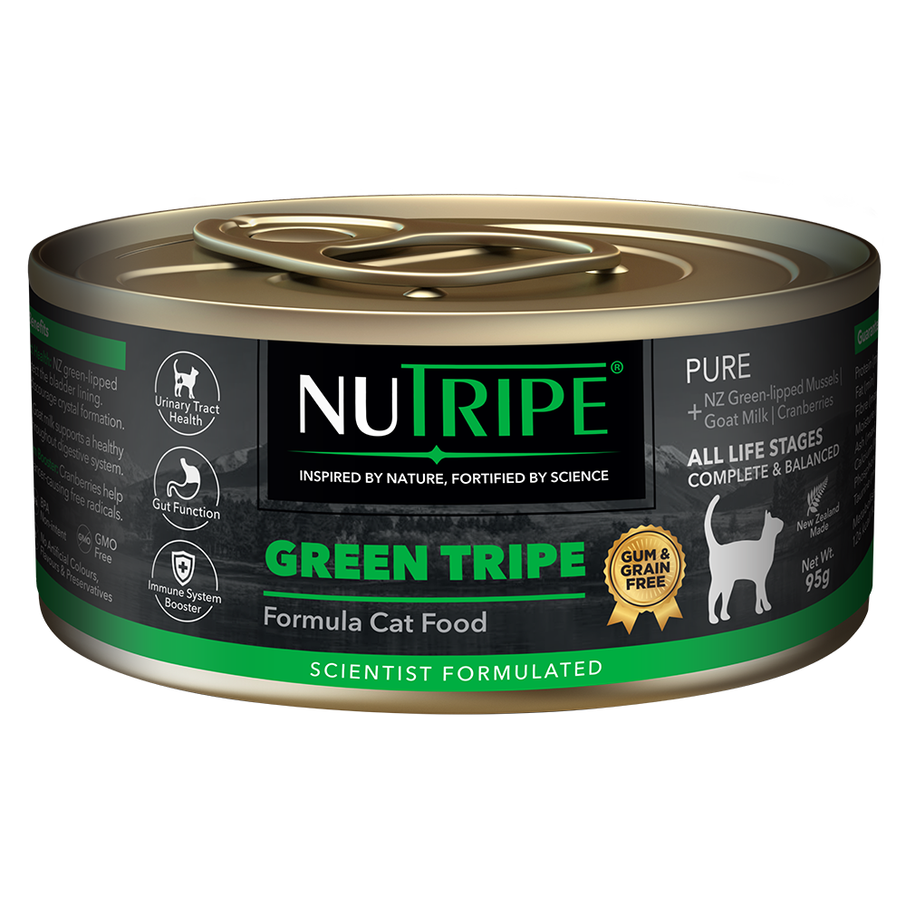 Nutripe Cat Gum & Grain Free Pure Green Tripe 95g