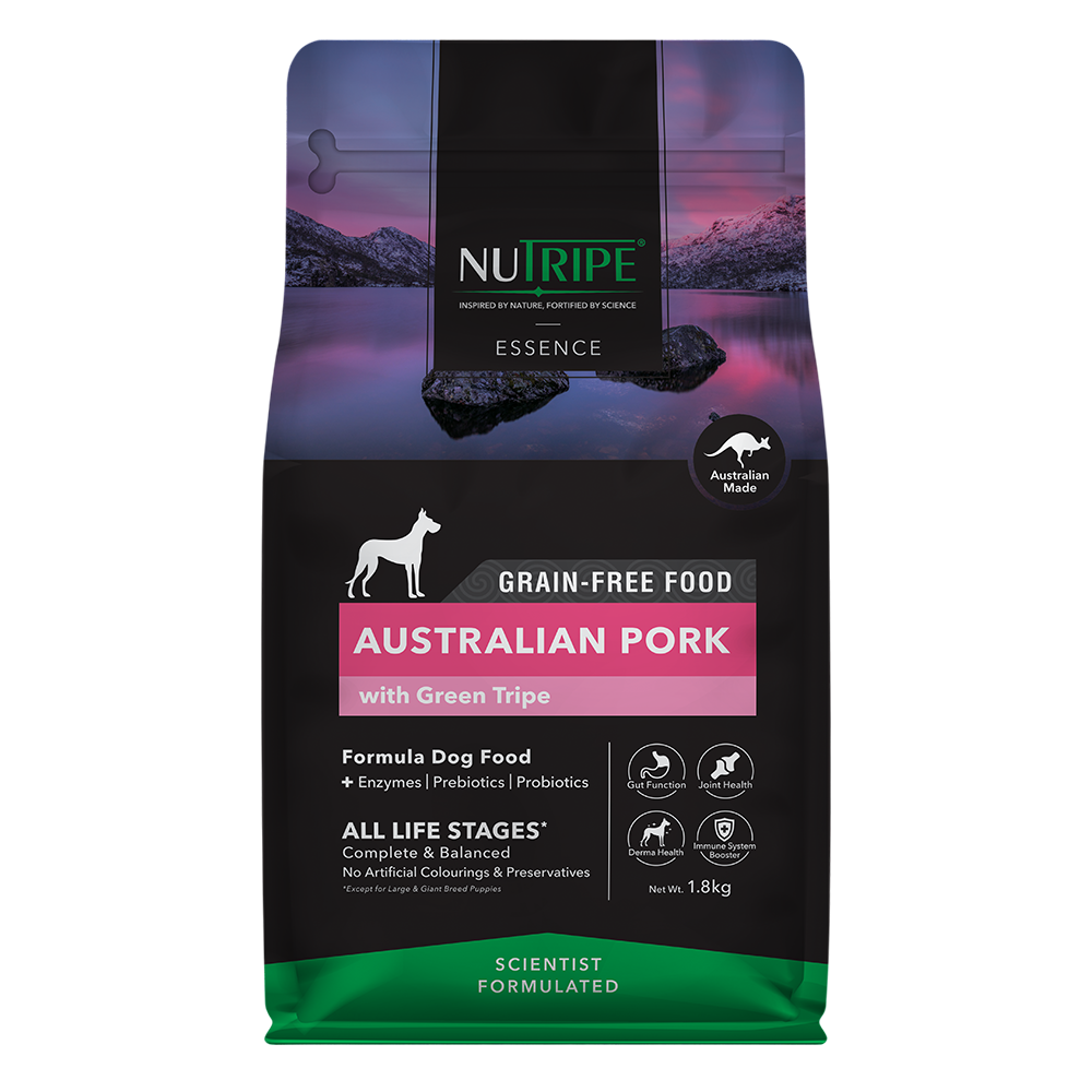 Nutripe Dog Essence Australian Pork with Green Tripe 1.8kg