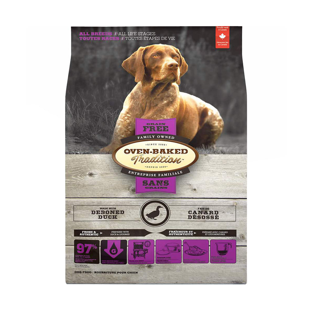 Oven Baked Tradition Dog All Life Stages Grain-Free Duck 10lb