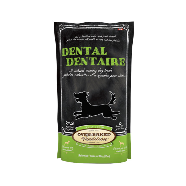 Oven Baked Tradition Dog Treat Dental 10oz