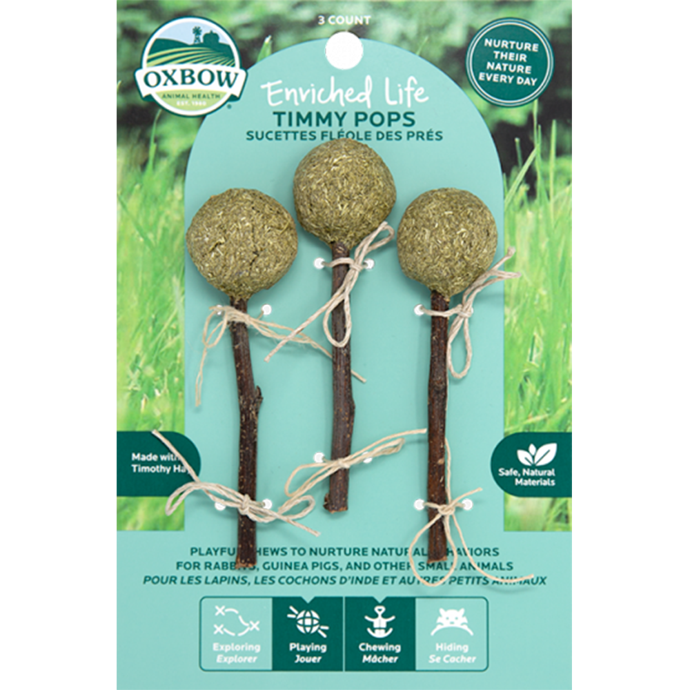 Oxbow Enriched Life Timmy Pops 3pcs