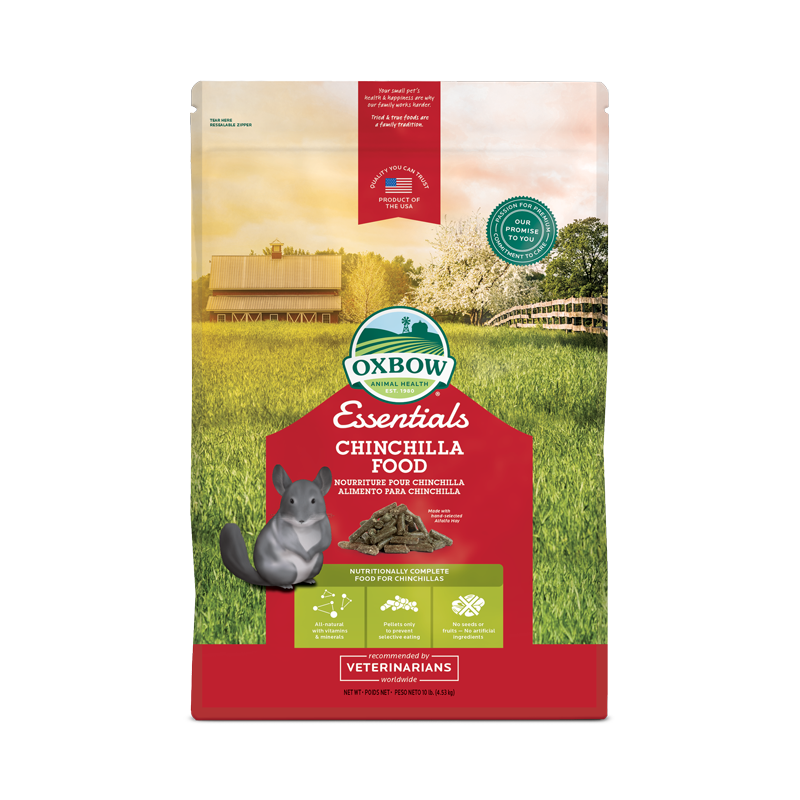 Oxbow Essentials Chinchilla Food 10lb