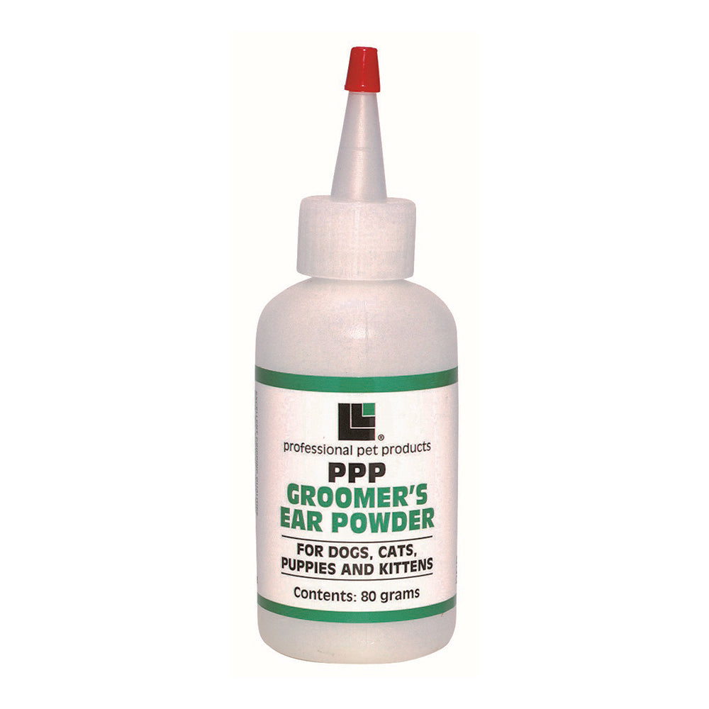 PPP Groomer's Ear Powder For Dogs, Cats, Puppies & Kittens 1oz