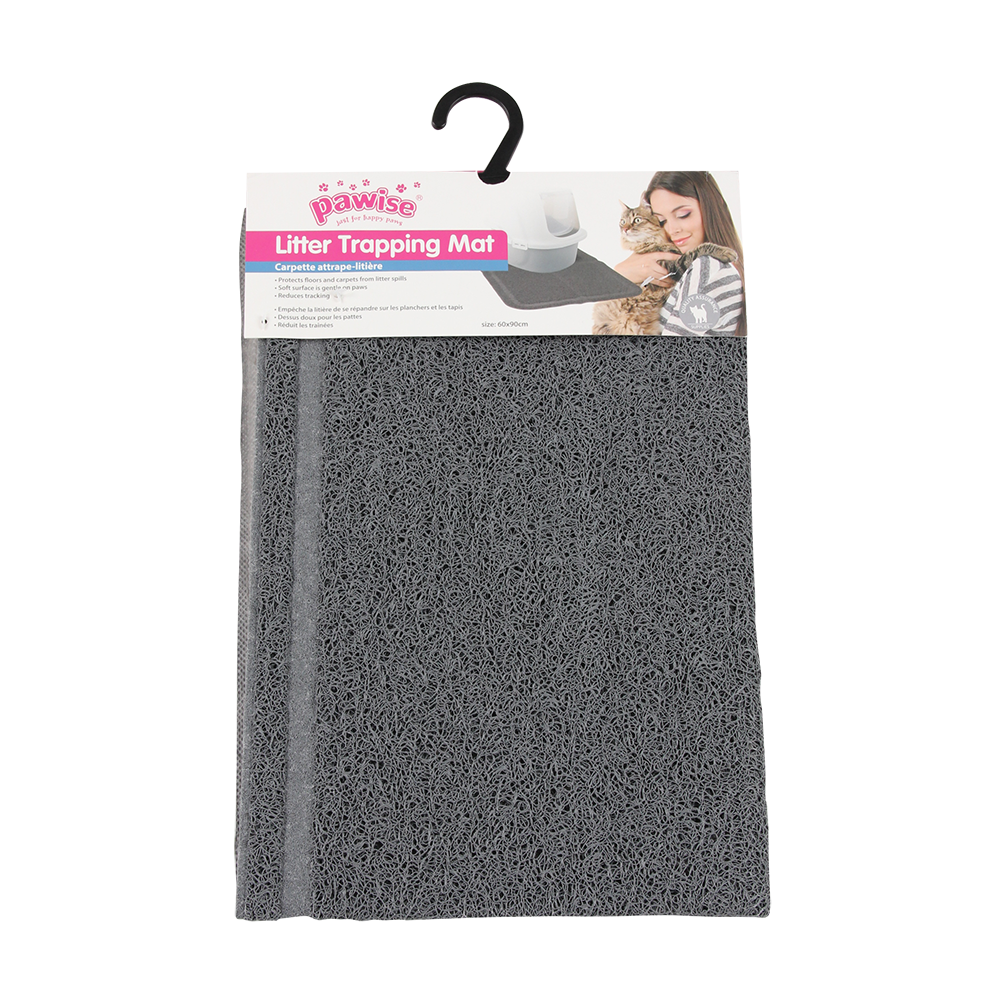 Pawise Litter Trapping Mat Rectangle 60cm x 90cm