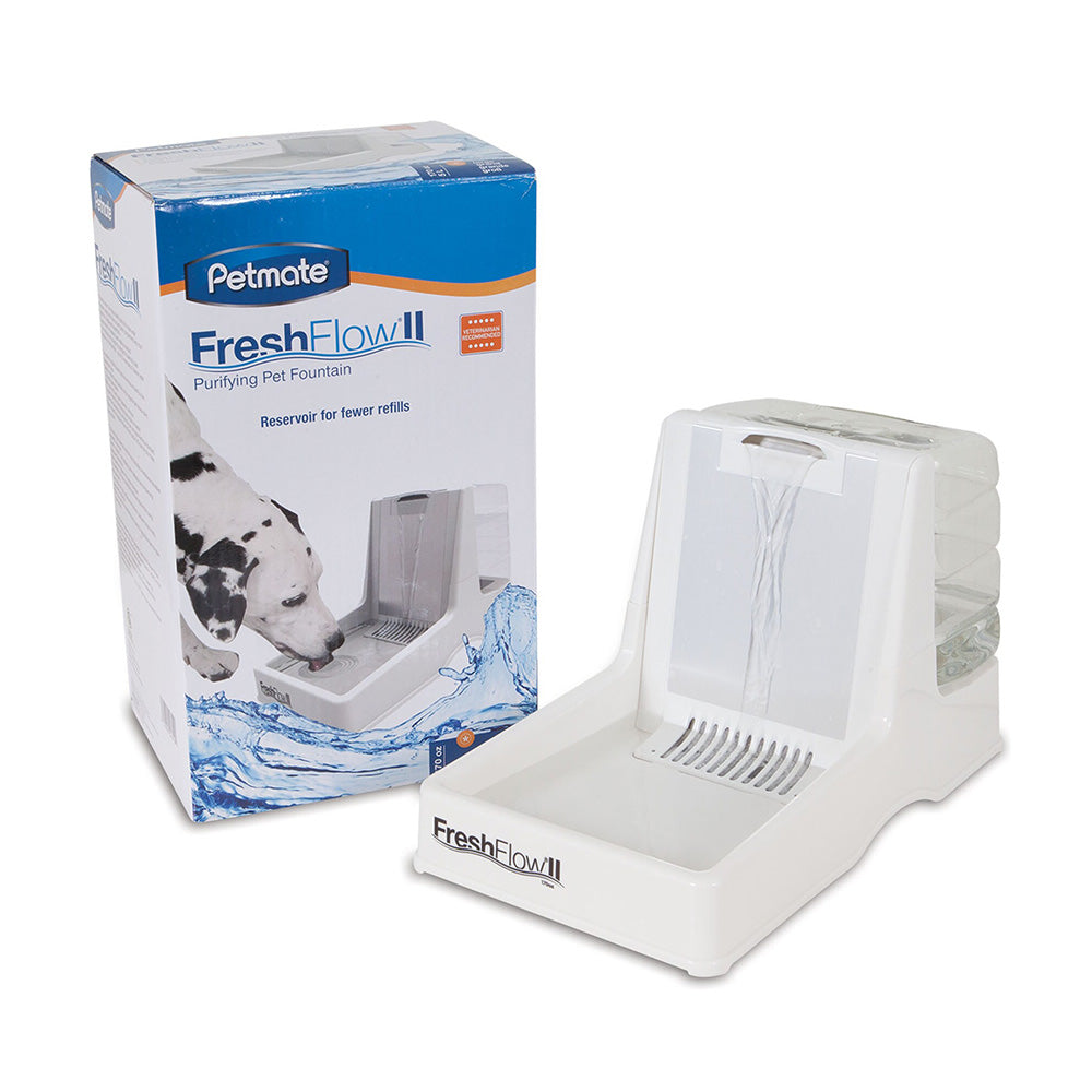 Petmate Fresh Flow II Purifying Pet Fountain 170oz