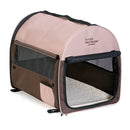 Petmate Portable Pet Home Brown XL