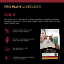 Purina Pro Plan Feline LiveClear - Chicken Adult Dry Cat Food 3kg