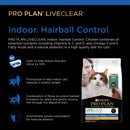 Purina Pro Plan Feline LiveClear - Indoor & Hairball Control Chicken Dry Cat Food 3kg