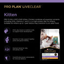 Purina Pro Plan Feline LiveClear - Kitten Chicken Dry Cat Food 1.5kg