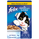 Purina Felix Chicken in Jelly Pouch Cat Food 85g