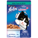 Purina Felix Kitten Tuna in Jelly Pouch Cat Food 85g