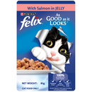Purina Felix Salmon in Jelly Pouch Cat Food 85g
