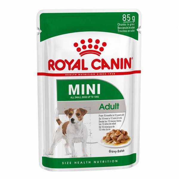 Royal Canin Canine - Mini Adult Pouch Dog Food 85g
