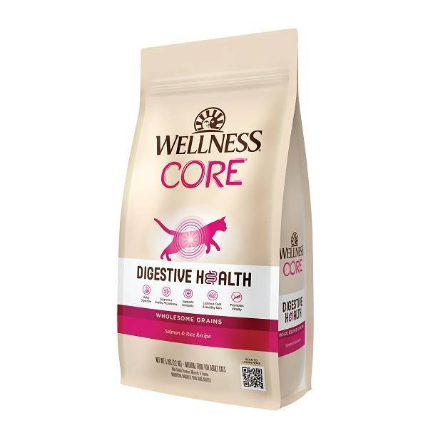 Wellness Cat CORE Digestive Health Salmon & Rice Adult Dry Cat Food 5lb