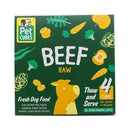 *FROZEN* PetCubes Dog Raw Beef 2.24kg (7 x 320g)