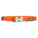 Red Dingo Dog Collar Orange S (12mm x 20-32cm)