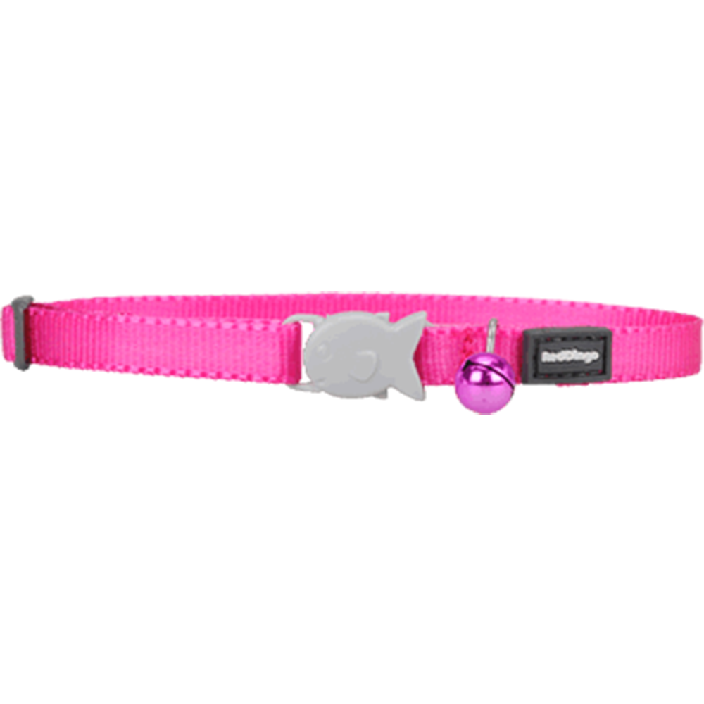 Red Dingo Kitten Collar Hot Pink 8mm