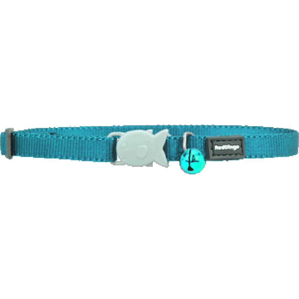 Red Dingo Kitten Collar Turquoise 8mm