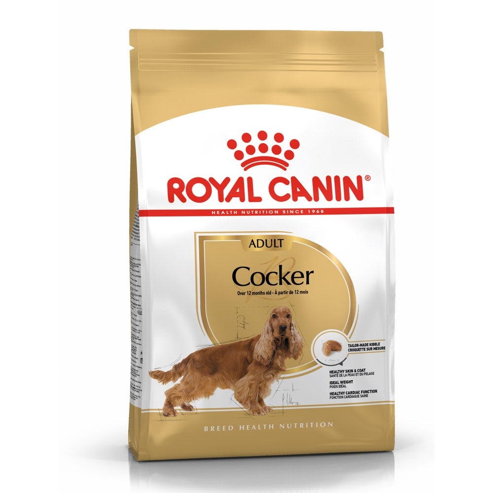 Royal Canin Canine - Cocker Adult Dry Dog Food 3kg