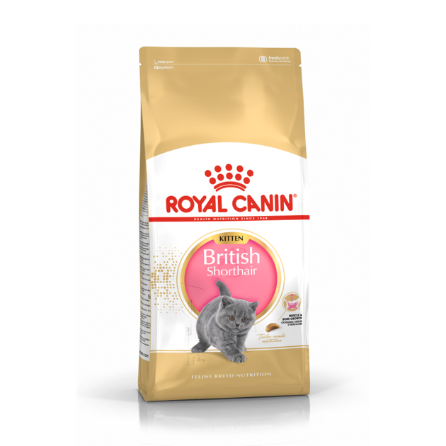 Royal Canin Feline - British Shorthair Kitten Dry Cat Food 400g
