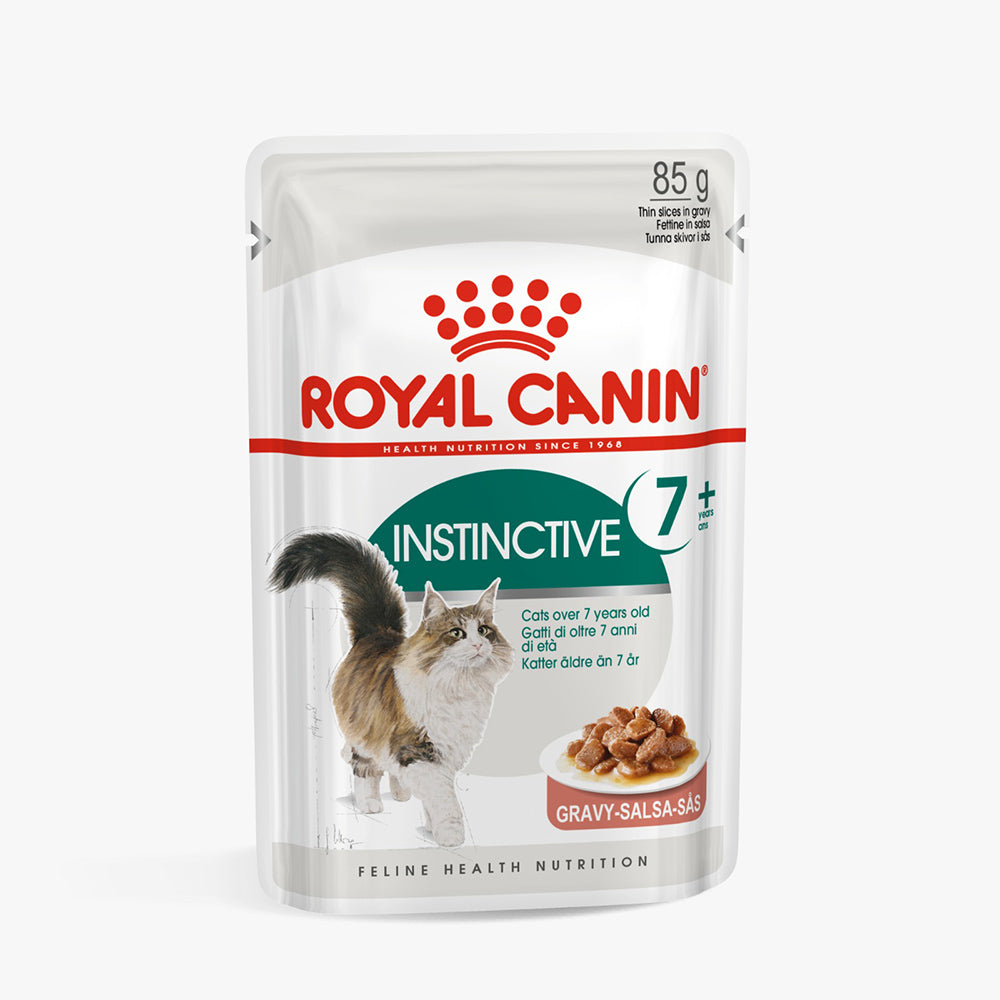 Royal Canin Feline - Instinctive 7+ Pouch Cat Food 85g