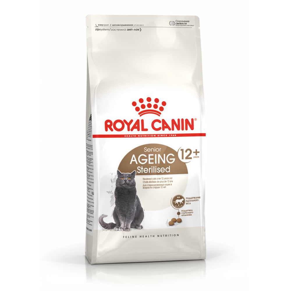 Royal Canin Feline - Senior Ageing Sterilised 12+ Dry Cat Food 400g